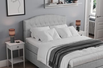 Belda Sängpaket 120x200 Fast - Ljusgrå - Möbler - Säng - Komplett sängpaket
