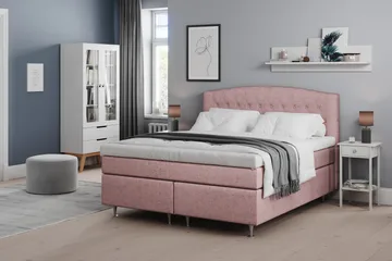 Belda Sängpaket 160x200 Fast - Rosa - Möbler - Säng - Komplett sängpaket