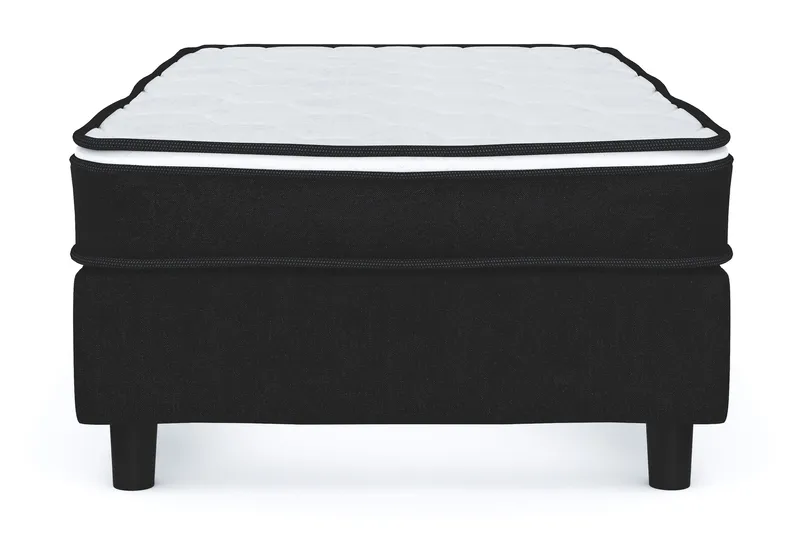 Billingen Kontinentalsäng 90x200 cm - Svart - Möbler - Säng - Enkelsäng