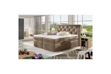 Box Spring Eltap Balvin - 180x200 cm, Monolith 09, Brun - Möbler - Säng - Kontinentalsäng
