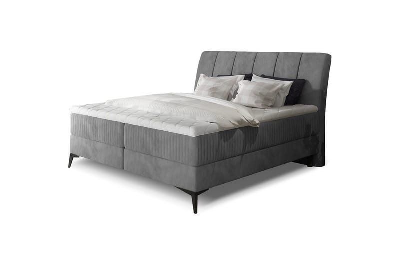 Boxfjäder Eltap Aderito, 140x200 cm, Jasmine 90, Jasmine 90 Pasy 2, Grå