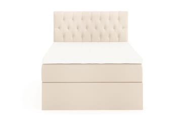 Boxy Box Bed 140x200 cm - Beige - Möbler - Säng - Sängar med förvaring