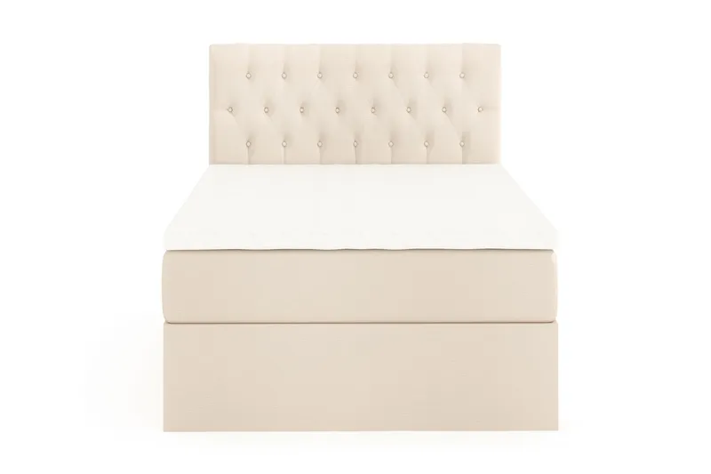 Boxy Box Bed 140x200 cm - Beige - Möbler - Säng - Sängar med förvaring