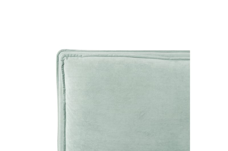 Braylon Sängram med Förvaring 180x200 cm i Sammet med Sänggavel - Grön - Möbler - Säng - Sängram & sängstomme