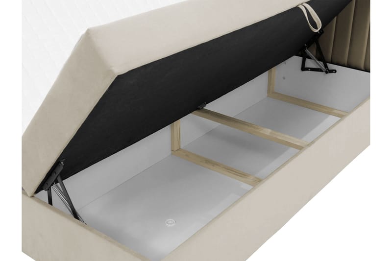 Calrosor Sängpaket Kontinentalsäng med Förvaring 140x200 cm - Rosa - Möbler - Säng - Komplett sängpaket