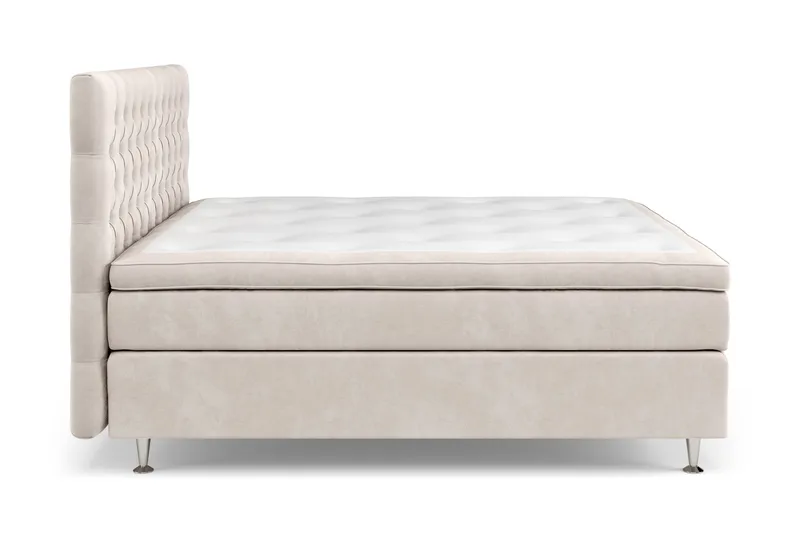 Celine Kontinentalsäng 160x200cm - Beige/Sammet - Möbler - Säng - Kontinentalsäng