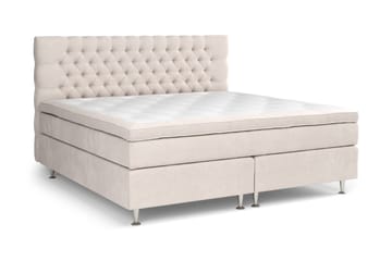 Celine Kontinentalsäng 210x210cm - Beige/Sammet - Möbler - Säng - Komplett sängpaket