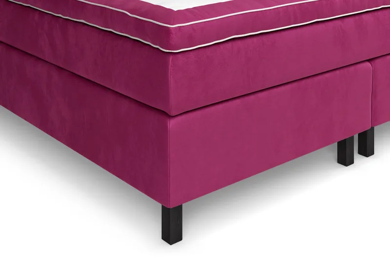 Celine Kontinentalsäng 210x210cm - Rosa/Sammet - Möbler - Säng - Komplett sängpaket