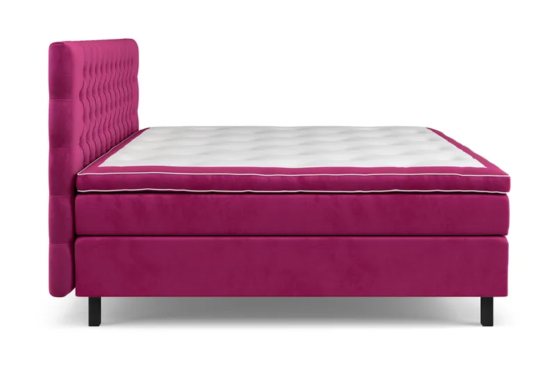 Celine Kontinentalsäng 210x210cm - Rosa/Sammet - Möbler - Säng - Komplett sängpaket