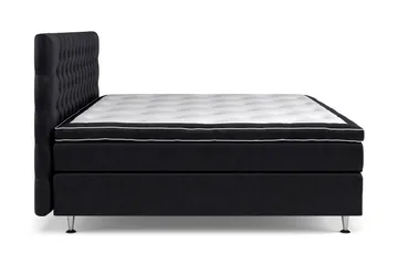 Celine Kontinentalsäng 210x210cm - Svart / Sammet - Möbler - Säng - Komplett sängpaket