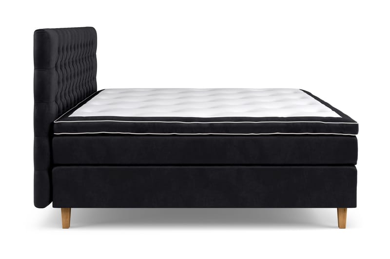 Celine Kontinentalsäng 210x210cm - Svart/Sammet - Möbler - Säng - Kontinentalsäng