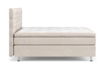 Celine Sängpaket 120x200 cm - Beige / Sammet - Möbler - Säng - Kontinentalsäng