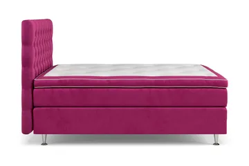 Celine Sängpaket 120x200 cm - Rosa/Sammet - Möbler - Säng - Kontinentalsäng