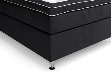 Celine Sängpaket 120x200 cm - Svart/Sammet - Möbler - Säng - Kontinentalsäng