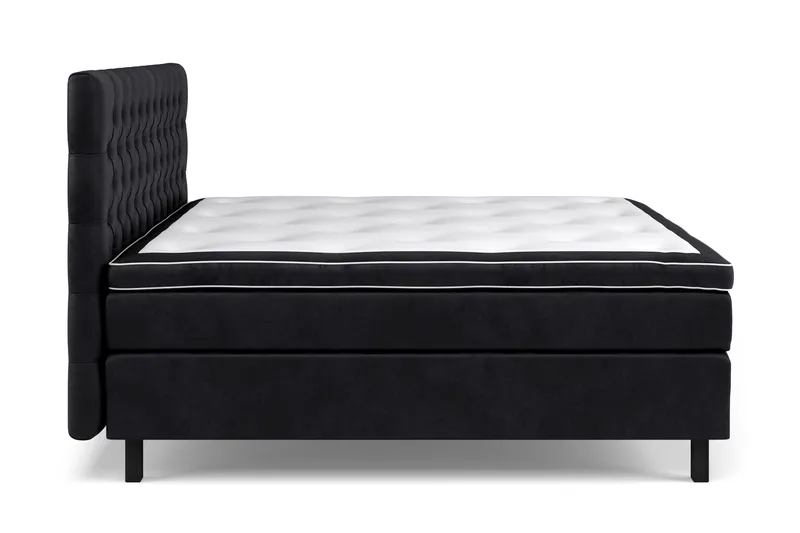 Celine Sängpaket 160x200cm - Svart/Sammet - Möbler - Säng - Komplett sängpaket