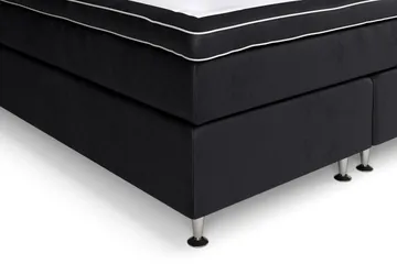 Celine Sängpaket 160x200cm - Svart/Sammet - Möbler - Säng - Komplett sängpaket