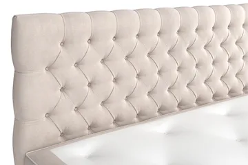 Celine Sängpaket 210x210 cm - Beige - Möbler - Säng - Komplett sängpaket