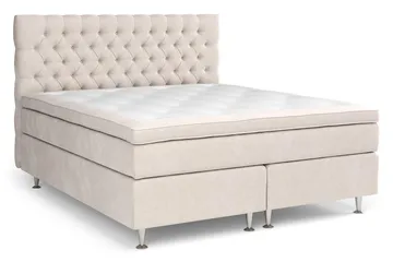 Celine Sängpaket 210x210 cm - Beige - Möbler - Säng - Komplett sängpaket