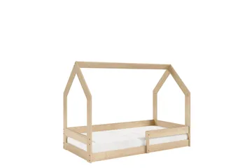 Cenon Sängram 80x160 cm - Brun - Möbler - Säng - Sängram & sängstomme