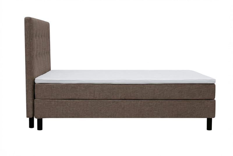 Dream Komplett Sängpaket 120x200 cm Knappar - Brun - Möbler - Säng - Komplett sängpaket