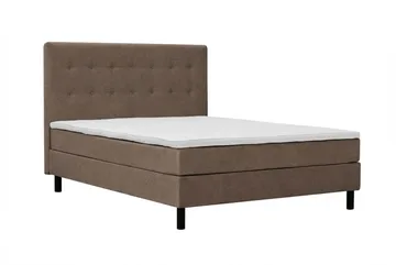 Dream Komplett Sängpaket 160x200 cm Knappar - Brun - Möbler - Säng - Komplett sängpaket