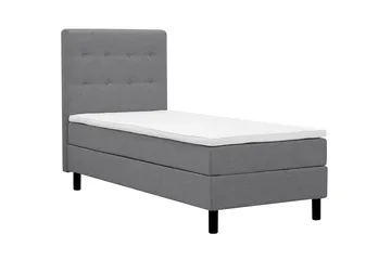Dream Komplett Sängpaket 90x200 cm Knappar - Grå - Möbler - Säng - Komplett sängpaket