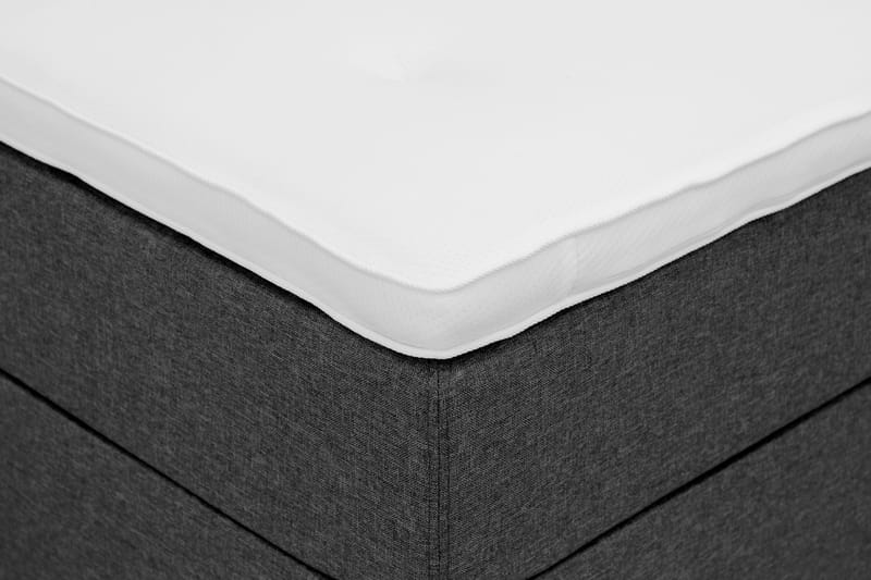 Dream Komplett Sängpaket 90x200 cm Knappar - Mörkgrå - Möbler - Säng - Komplett sängpaket