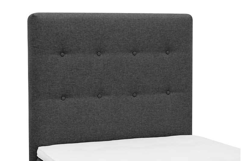 Dream Komplett Sängpaket 90x200 cm Knappar - Mörkgrå - Möbler - Säng - Komplett sängpaket