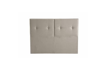 Dubbel Sängram & Sänggavel Badena Beige - 140 x 40 x 200 cm - Möbler - Säng - Dubbelsäng
