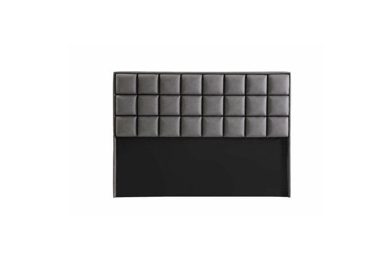 Dubbel Sängram & Sänggavel Sube Grå - 120 x 38 x 200 cm - Möbler - Säng - Sängram & sängstomme