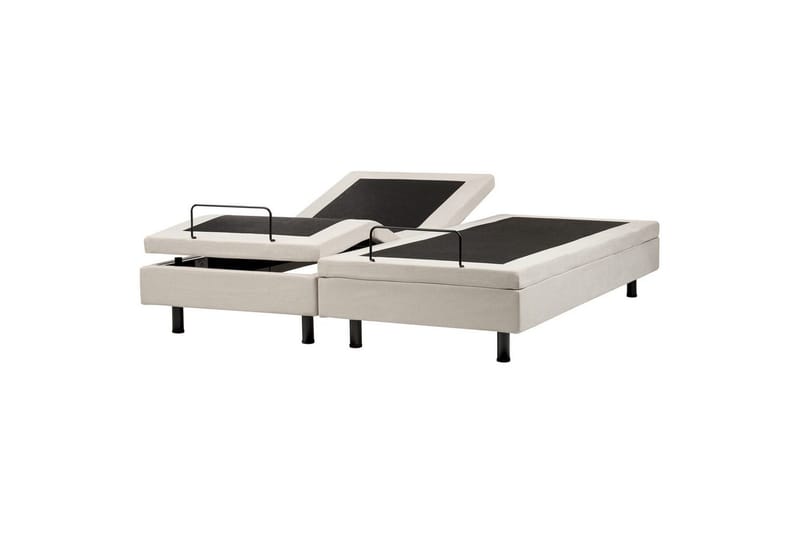Dubbelsäng Duke II Beige-Svart, 180x200 cm, Beige-Svart, 180x200 cm