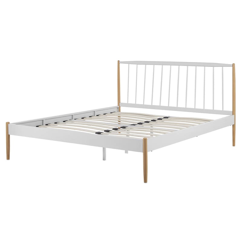 Dubbelsäng Maurs - vit - Möbler - Säng - Sängram & sängstomme