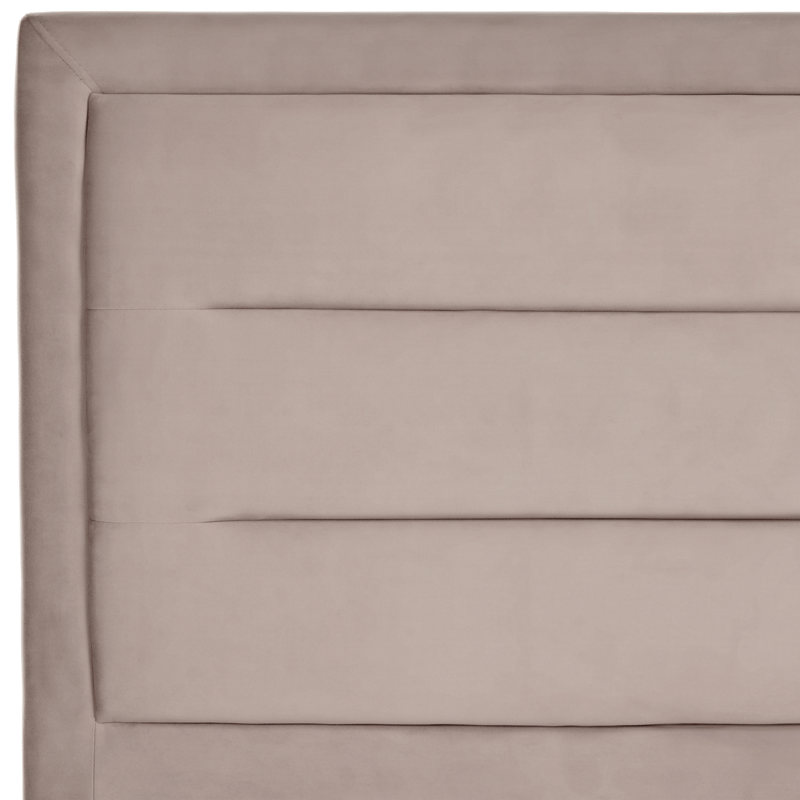 Dubbelsäng med lamellram Rouen 180x200 cm - Taupe - Möbler - Säng - Sängram & sängstomme