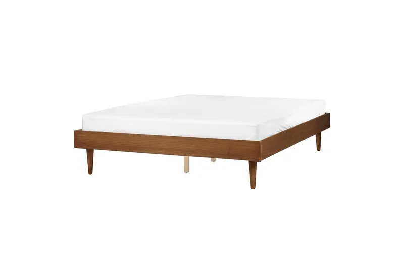Dubbelsäng Toucy med lamellram Ljus Trä, 160x200 cm - Ljus Trä, 160x200 cm - Möbler - Säng - Sängram & sängstomme