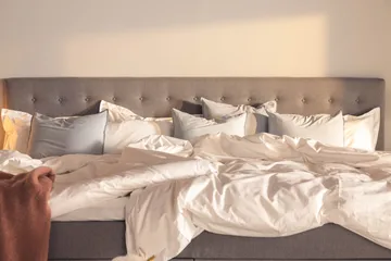 Ella Familjesäng Sängpaket 280x200  cm - (+Fler val) Ljusgrå - Möbler - Säng - Komplett sängpaket