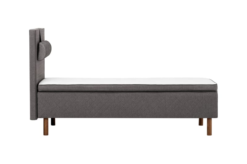Sundborn Ramsäng 90x200 Medelfast Latex - Grå - Möbler - Säng - Enkelsäng