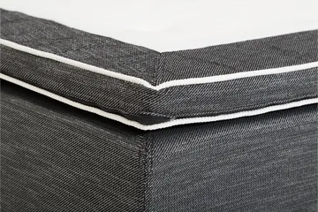 Viken Bas Ramsäng 80x200 cm - Grå/Vit - Möbler - Säng - Enkelsäng