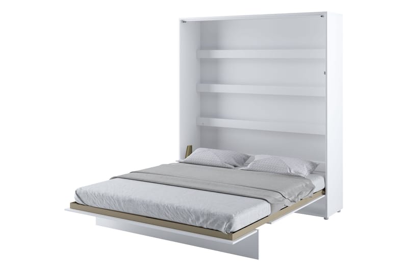 Rauk Fällbar Sängskåp 191x228 cm - Vit - Möbler - Säng - Gästsäng & extrasäng - Sängskåp