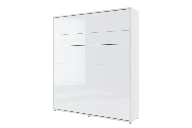 Rauk Sängskåp Fällbar Bäddbar 180x200 cm Rektangulär i Målat Trä - Vit - Möbler - Säng - Gästsäng & extrasäng - Sängskåp