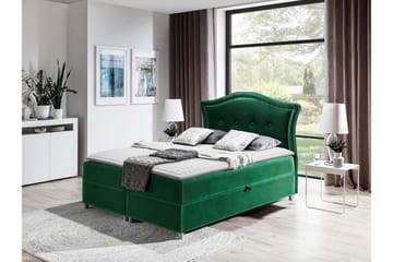 Hestra Sängpaket Kontinentalsäng 120x200 cm - Grön - Möbler - Säng - Komplett sängpaket