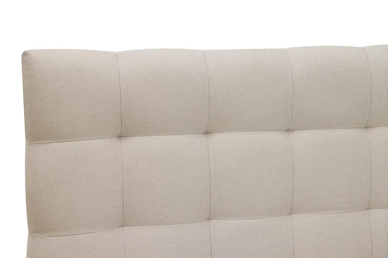 HVILA Classic Komplett Sängpaket 180x200 cm Kontinentalsäng med rutad sänggavel - Beige - Möbler - Säng - Komplett sängpaket