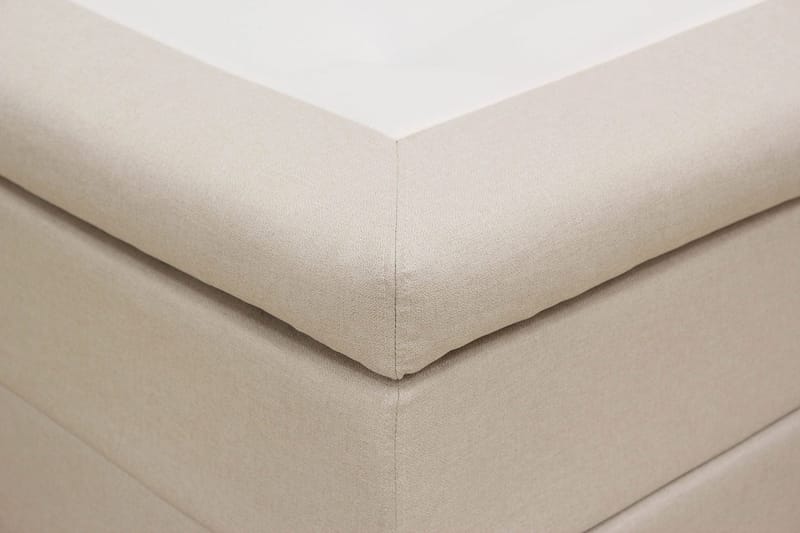 HVILA Classic Komplett Sängpaket 180x200 cm Kontinentalsäng med rutad sänggavel - Beige - Möbler - Säng - Komplett sängpaket