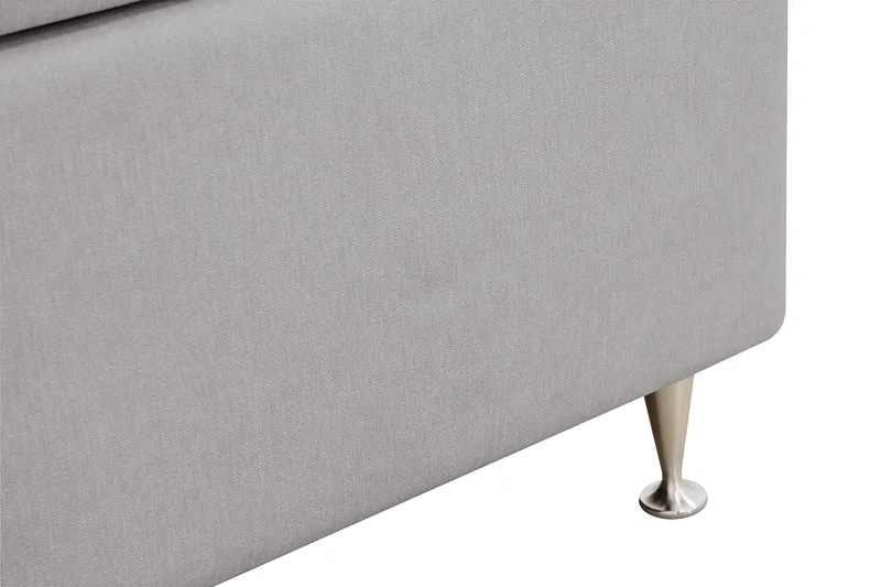 HVILA Lyx Kontinentalsäng 160x200 cm - Grå - Möbler - Säng - Komplett sängpaket