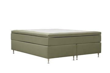 HVILA Lyx Kontinentalsäng 160x200 cm - Olivgrön - Möbler - Säng - Komplett sängpaket