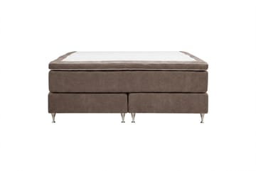 HVILA Premium Kontinentalsäng 180x200 cm - Brun Tyg - Möbler - Säng - Kontinentalsäng