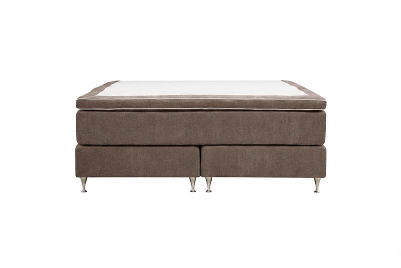 HVILA Premium Kontinentalsäng 180x200 cm - Brun Tyg - Möbler - Säng - Kontinentalsäng
