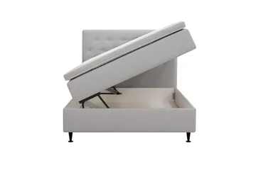 HVILA Plus Komplett Sängpaket med Förvaring 140x200 cm - Grå - Möbler - Säng - Komplett sängpaket