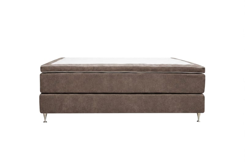 HVILA Premium Kontinentalsäng 180x200 cm - Brun Tyg - Möbler - Säng - Kontinentalsäng