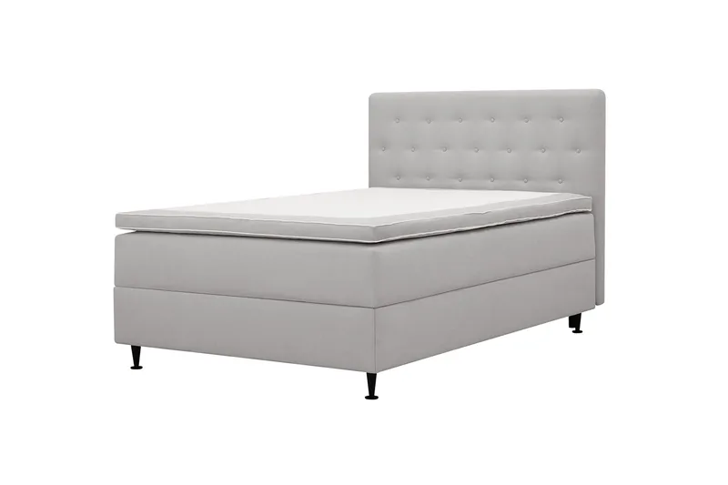 HVILA Plus Komplett Sängpaket med Förvaring 140x200 cm - Grå - Möbler - Säng - Komplett sängpaket