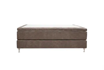 HVILA Premium Kontinentalsäng 180x200 cm - Brun Tyg - Möbler - Säng - Kontinentalsäng